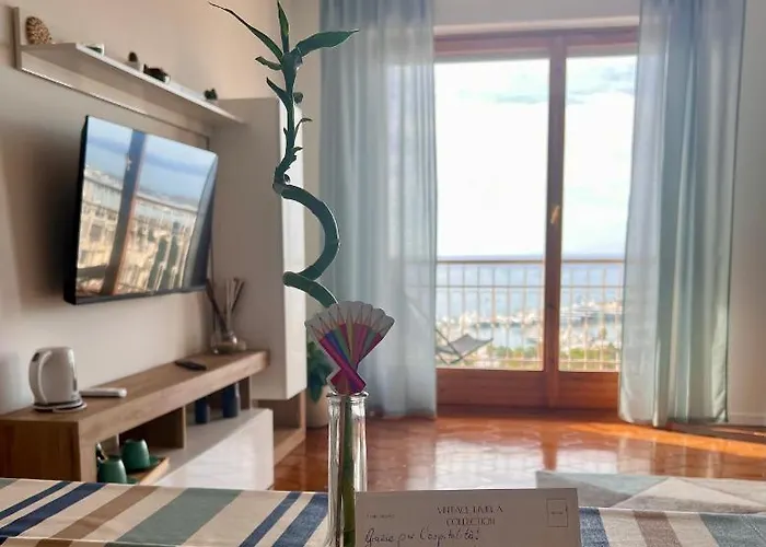 Bilocale Vista Mare E Parcheggio Privato * Sanremo